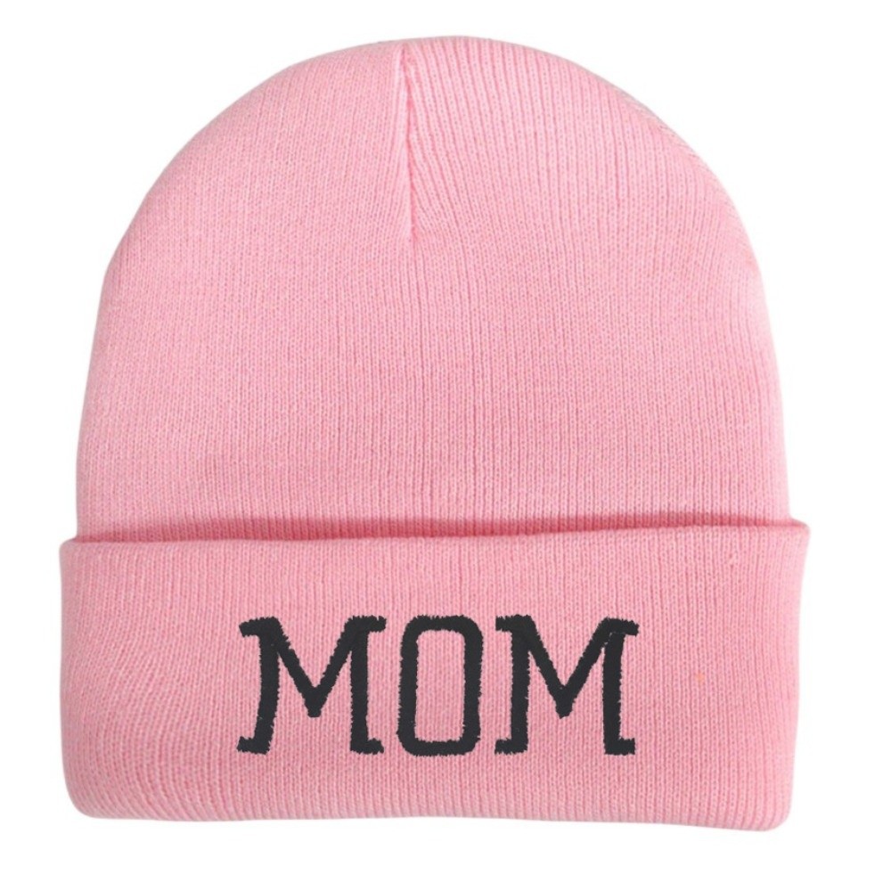 Beanie Cuffed Knit - Minimalistische Eltern-Kind-Partnerlook Mütze: Dehnbare, weiche Wintermütze