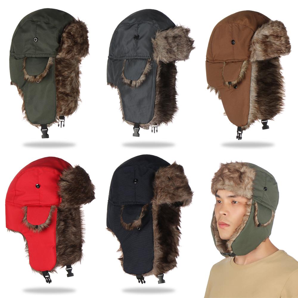 Warme Winter Pelz Earflap Ski  – Winter Trapper Hat Bewertung und Preis