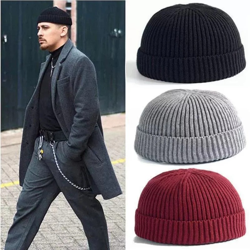 Weiche, gestrickte Wintermütze – Beanie Cuffed Knit Bewertung und Preis