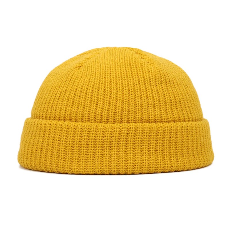 Weiche, gestrickte Wintermütze – Beanie Cuffed Knit Bewertung und Preis