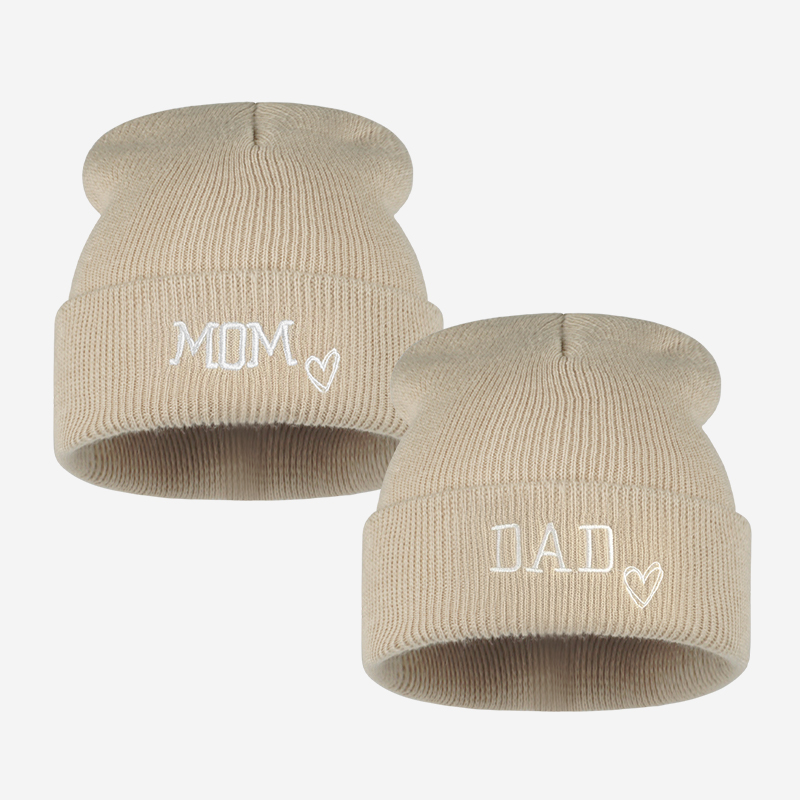2-teiliges Set für Erwachsene, – Beanie Cuffed Knit Bewertung und Preis